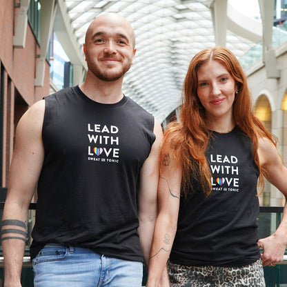 Lead with Love - Unisex Tank (100% profits donated to Egale)