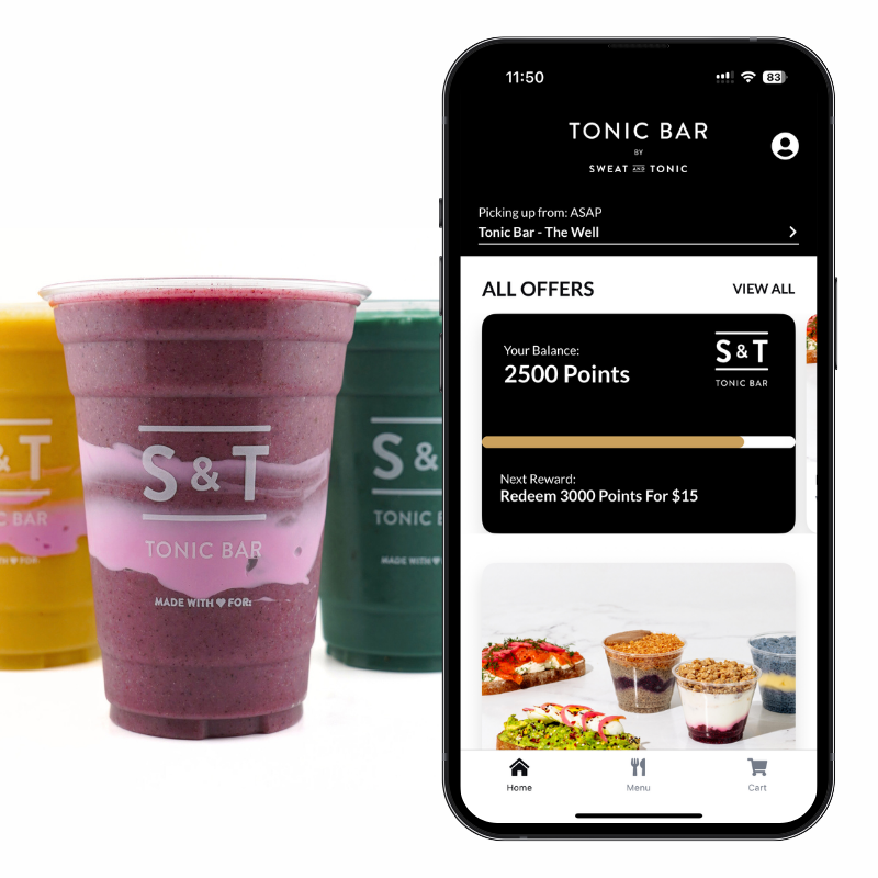Tonic Apps Ranks Sweat and Tonic | First-timers